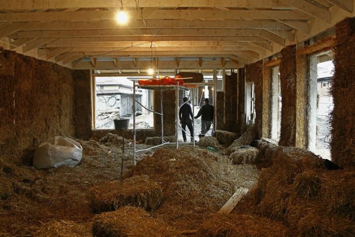 Man Builds Excellent House Made Of Straw (14 pics)