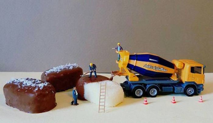 Creative Pastry Chef Turns His Desserts Into Miniature Worlds (35 pics)