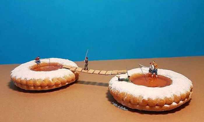 Creative Pastry Chef Turns His Desserts Into Miniature Worlds (35 pics)