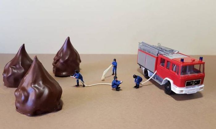 Creative Pastry Chef Turns His Desserts Into Miniature Worlds (35 pics)