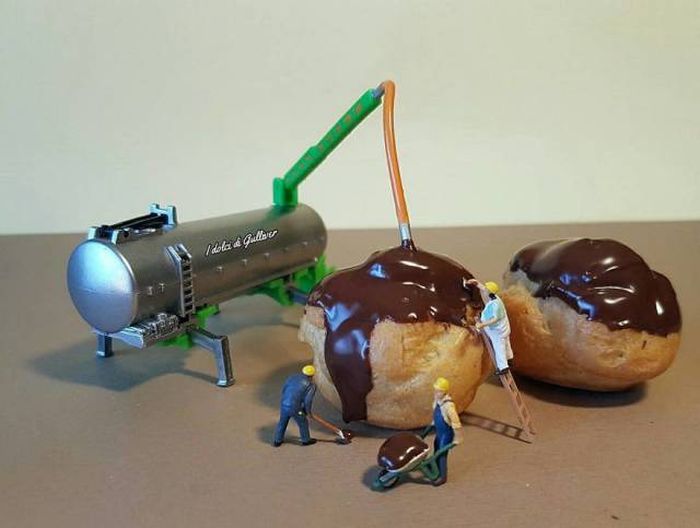 Creative Pastry Chef Turns His Desserts Into Miniature Worlds (35 pics)