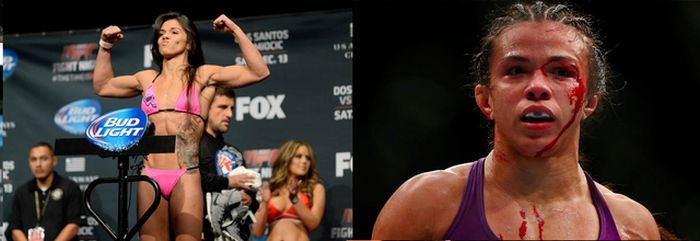 Joanna Jedrzejczyk’s Opponents Before And After (6 pics)