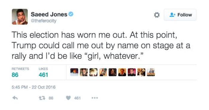 Tweets That Perfectly Summed Up The 2016 Presidential Election (20 pics)