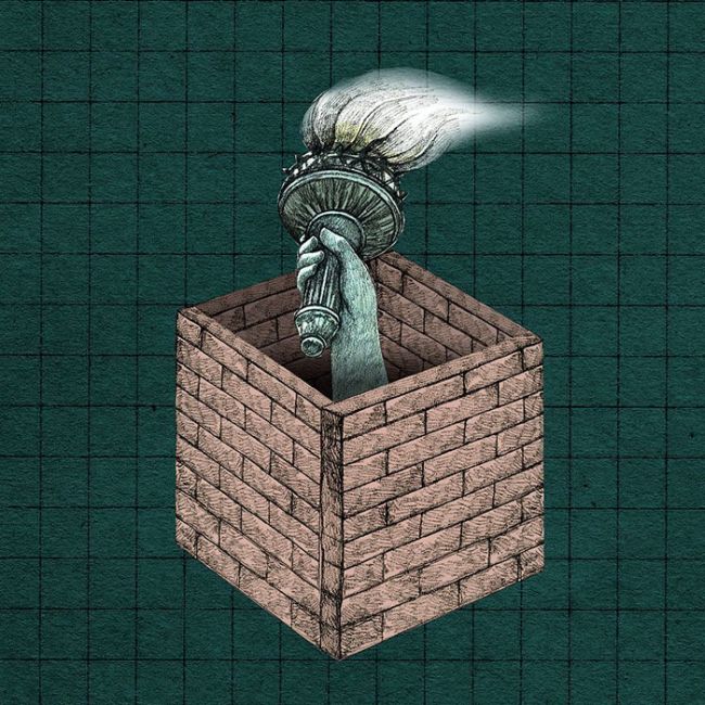 Cartoonists Around The World React To Donald Trump Becoming President (41 pics)