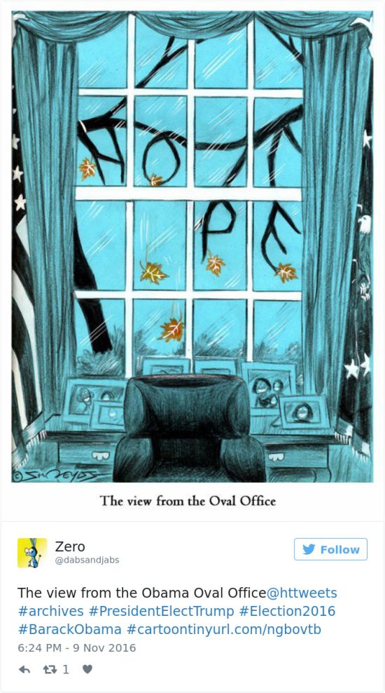 Cartoonists Around The World React To Donald Trump Becoming President (41 pics)