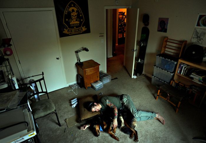 The Story Of This Ex-Marine Proves War Doesn't End On The Battlefield (18 pics)