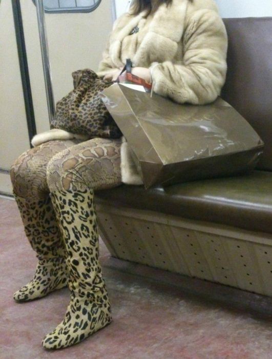 Fashion Choices That Prove The Subway Is A Strange Place (30 pics)