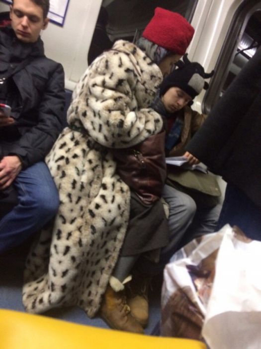 Fashion Choices That Prove The Subway Is A Strange Place (30 pics)