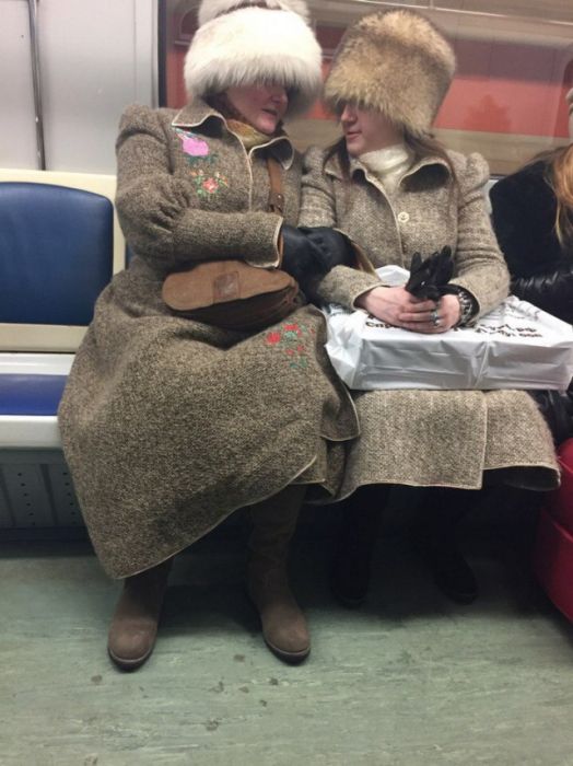 Fashion Choices That Prove The Subway Is A Strange Place (30 pics)