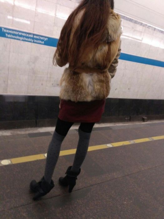 Fashion Choices That Prove The Subway Is A Strange Place (30 pics)