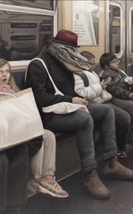 Fashion Choices That Prove The Subway Is A Strange Place (30 pics)