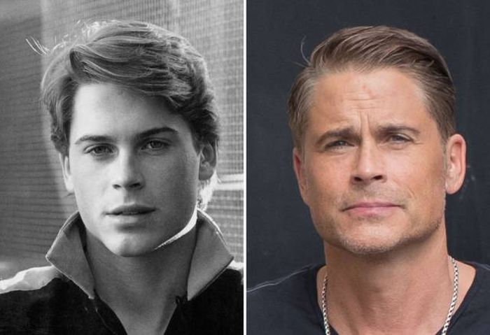 How Your Favorite Stars Looked In The 80s Then Vs Now (60 pics)