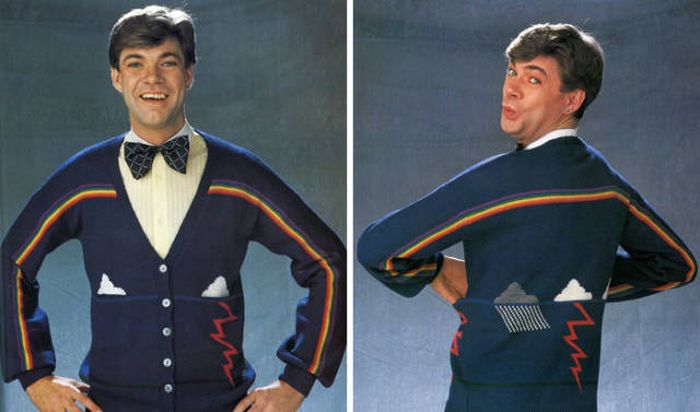 Horrible 80s Sweaters That Will Make Your Eyes Hurt (43 pics)