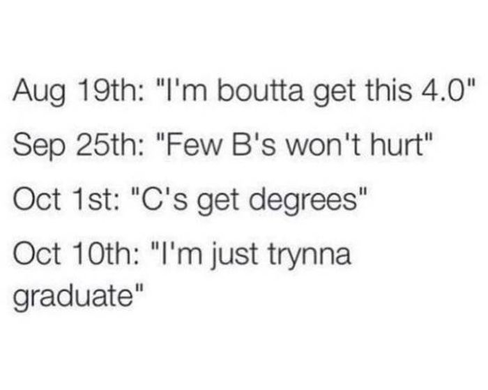 What Life Is Like In High School Vs Life In College (35 pics)