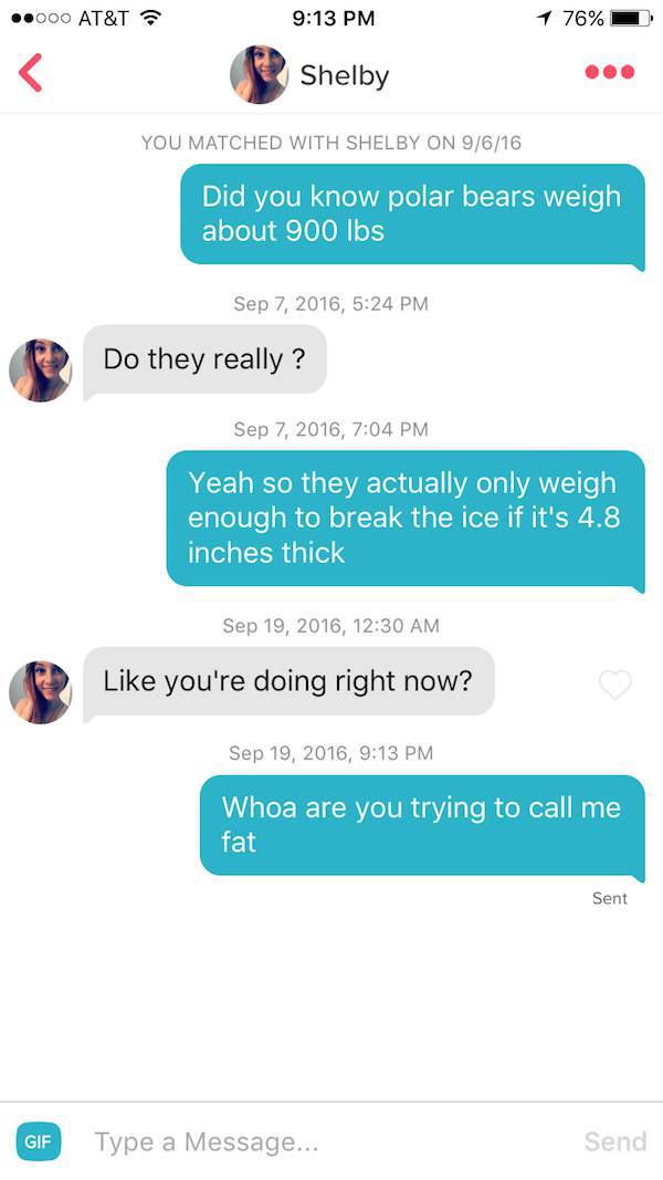 Funny Guy Busts Out Successful Pickup Lines On Tinder (26 pics)