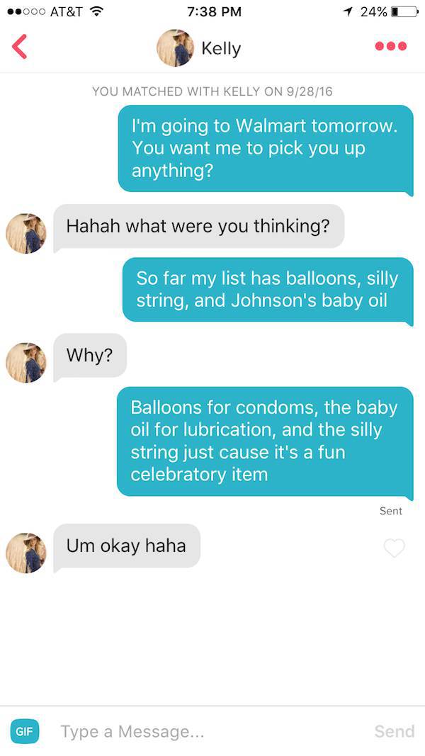 Funny Guy Busts Out Successful Pickup Lines On Tinder (26 pics)