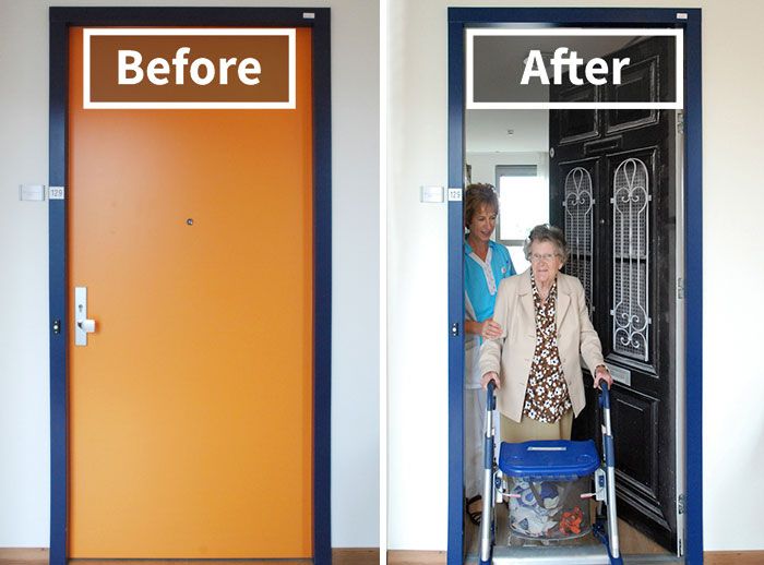 Company Helps Dementia Patients Find Home By Recreating Doors (9 pics)