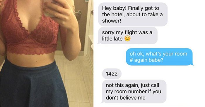 Cheating Girlfriend Gets Busted While Sending Her Boyfriend Sexy Pics (5 pics)