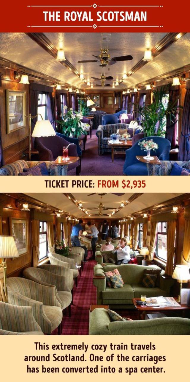 Luxurious Trains Everyone Wishes They Could Ride At Least Once (9 pics)
