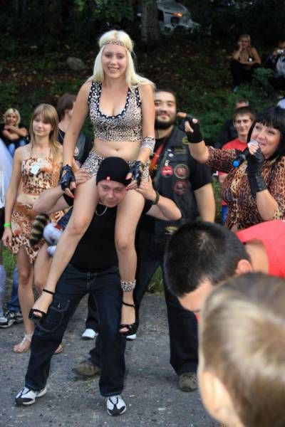 Strange Things You Can See At A Biker Rally (8 pics)