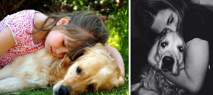 Before And After Pics Of Dogs Growing Up With Their Owners (35 pics)