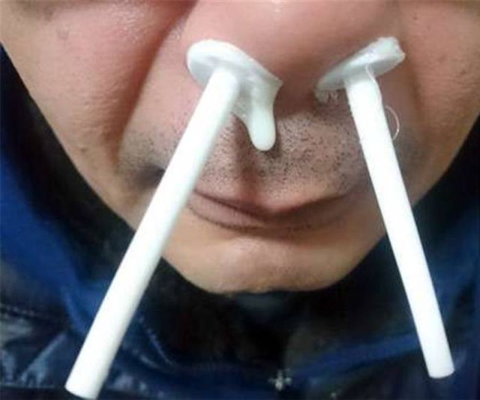 The Most Painful Way To Remove Your Nose Hair (8 pics)