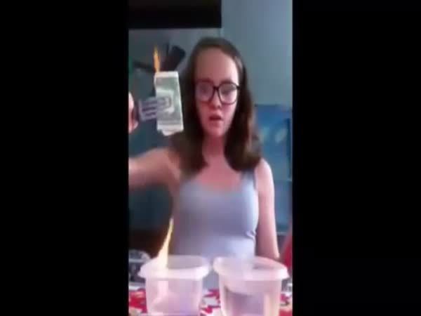 Girl Trying To Do Some Magic