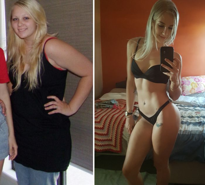 Girl's Incredible Weight Loss Metamorphosis Will Inspire You To Get Fit (5 pics)