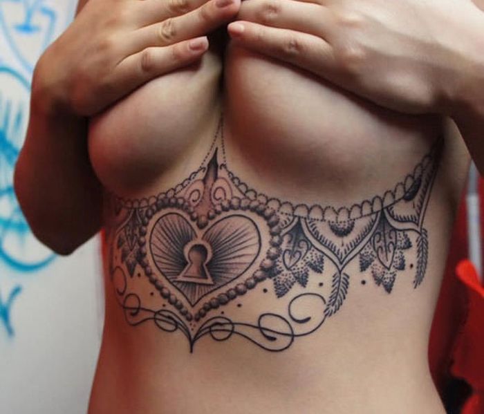Underboob Tattoos That Are Sure To Impress (23 pics)