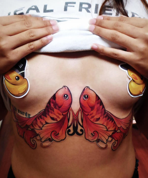 Underboob Tattoos That Are Sure To Impress (23 pics)