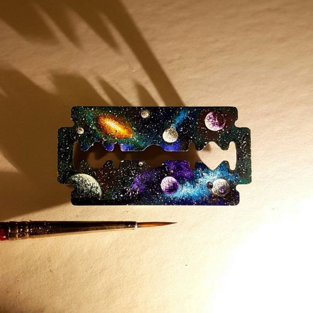 Breathtaking Tiny Paintings On Random Everyday Objects (31 pics)