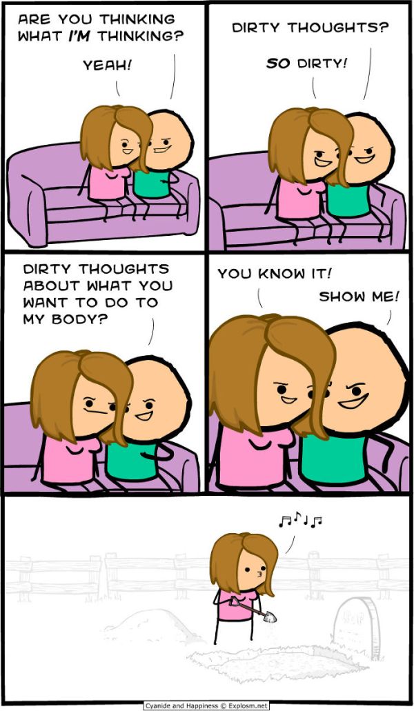 Funny And Inappropriate Comics About Relationships (25 pics)