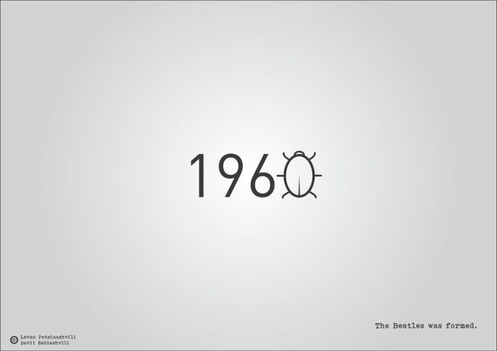 Interesting Illustrations Celebrate Historical Events With Their Date Numbers (15 pics)
