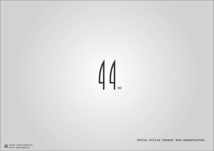 Interesting Illustrations Celebrate Historical Events With Their Date Numbers (15 pics)