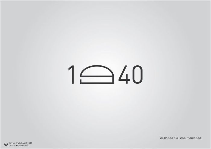 Interesting Illustrations Celebrate Historical Events With Their Date Numbers (15 pics)