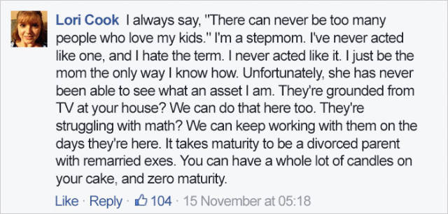 Mom Writes Touching Message To Her Ex Boyfriend's New Girlfriend (9 pics)