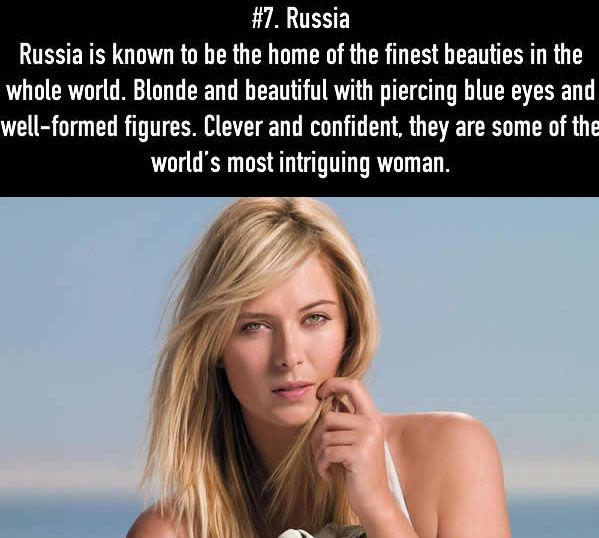 The Top 15 Countries With The Most Beautiful Women In The World (32 pics)