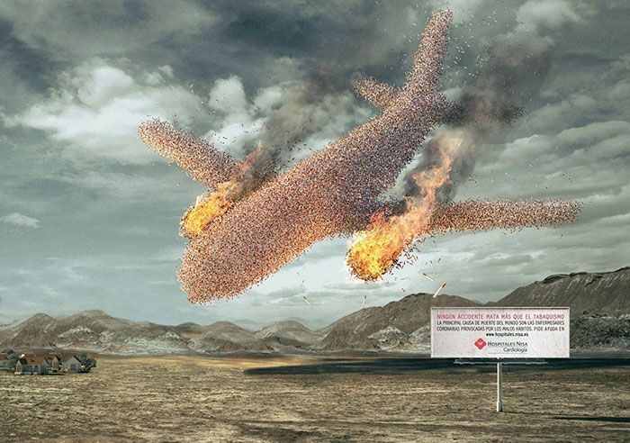Powerful Smoking Ads That Say Way More Than A Thousand Words (35 pics)