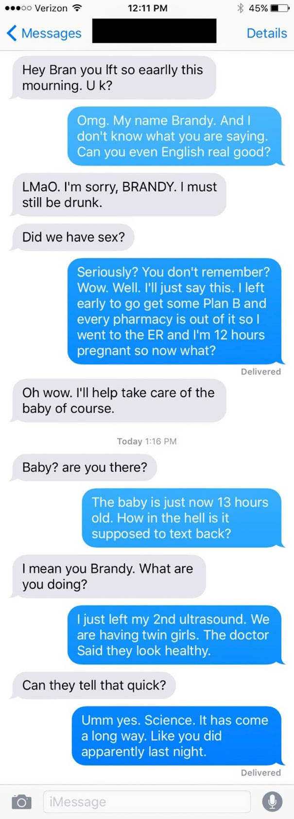 Guy Trolls Dudes After Girl Gives Them The Wrong Number (5 pics)