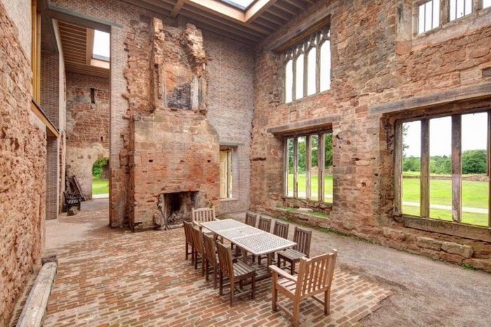 There's A Modern House Inside This Old Castle (16 pics)