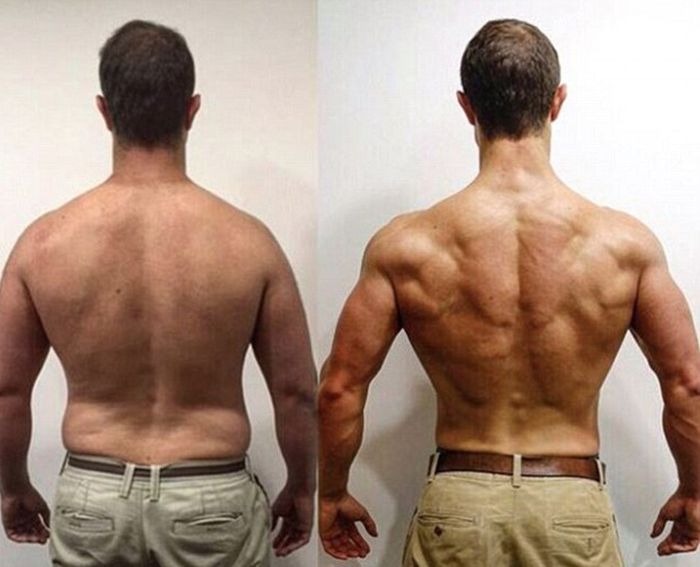 Father Goes From Dad Bod To Greek God In 15 Weeks (4 pics)