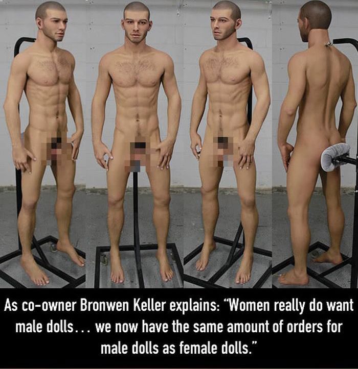 Women Share Their Experiences With Male Sex Dolls (9 pics)
