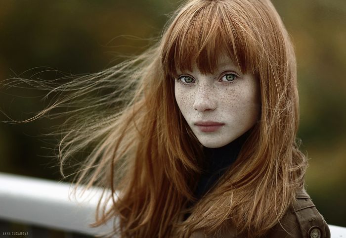 Freckled Girls With Red Hair Have A Unique Beauty 30 Pics