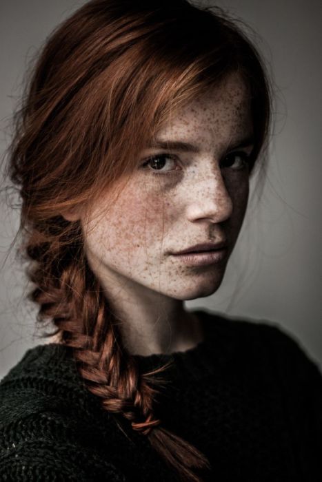 Freckled Girls With Red Hair Have A Unique Beauty 30 Pics