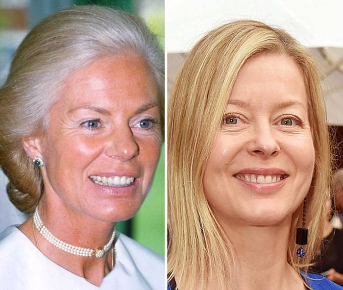 Side By Side Comparisons Of Celebs Over 40 And Their Mothers At The Same Age (14 pics)