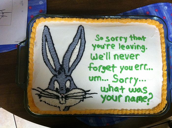 Hilarious Office Farewell Cakes That Will Crack You Up (30 ...