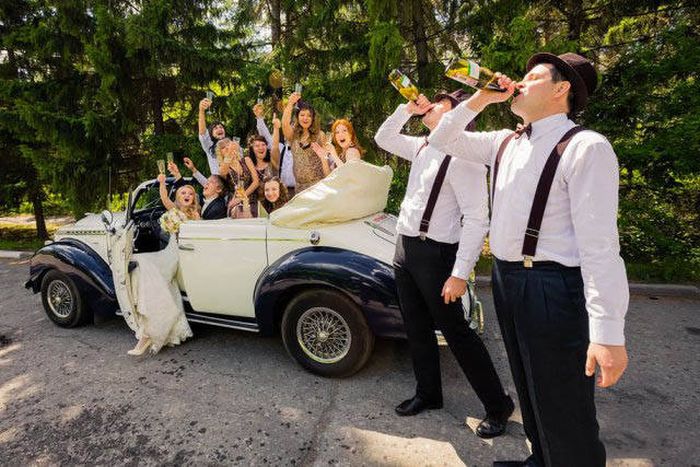 Amusing Wedding Pictures That Captured A Really Good Time (52 pics)