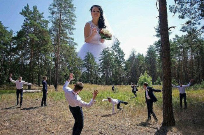 Amusing Wedding Pictures That Captured A Really Good Time (52 pics)