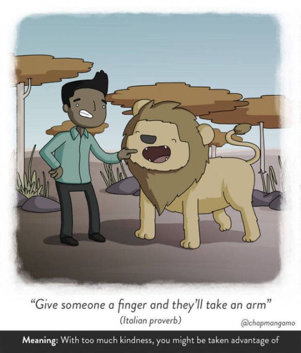 Artist Creates Unique Illustrations Showing Literal Translations Of Proverbs (40 pics)