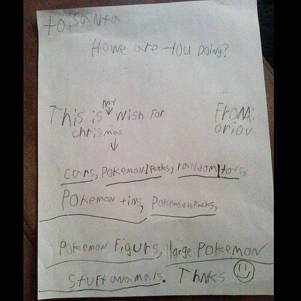 Some Of The Funniest Letters That Kids Have Ever Written To Santa (34 pics)